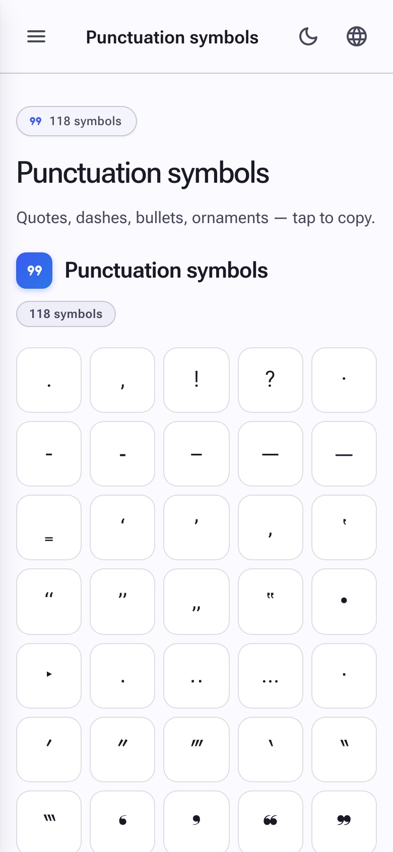 Dlouhé pomlčky, výpustky, ozdobné uvozovky a interpunkční ornamenty